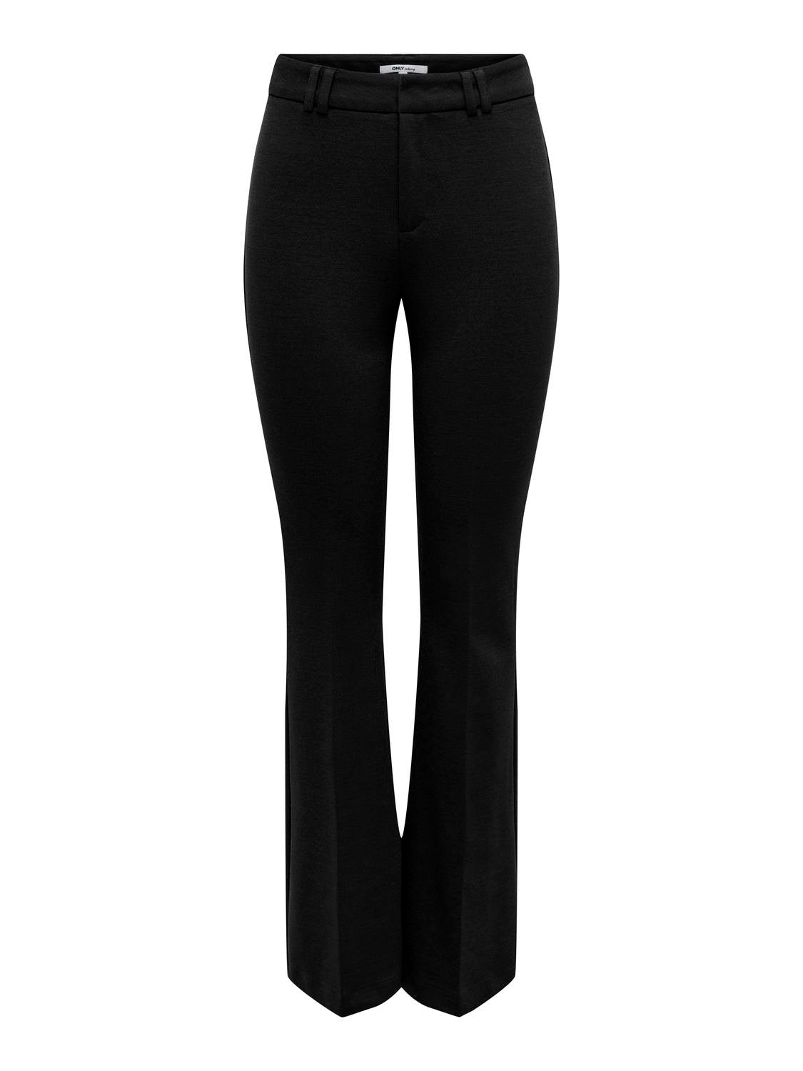 ONLPEACH MW Flared Pant - Sort